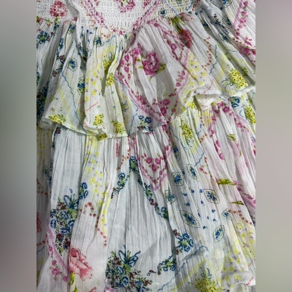 LoveShackFancy Audette Cotton Frill Dress - Picture 3 of 7